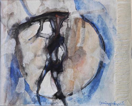 Gazing, Αγναντεύοντας  40X35cm