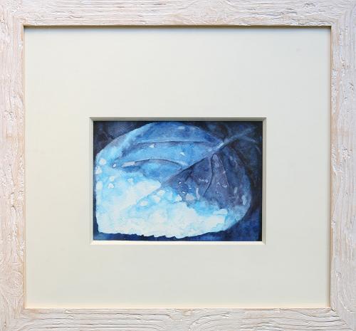 Blue Leaf, Μπλέ-Φύλλο 55Χ51cm